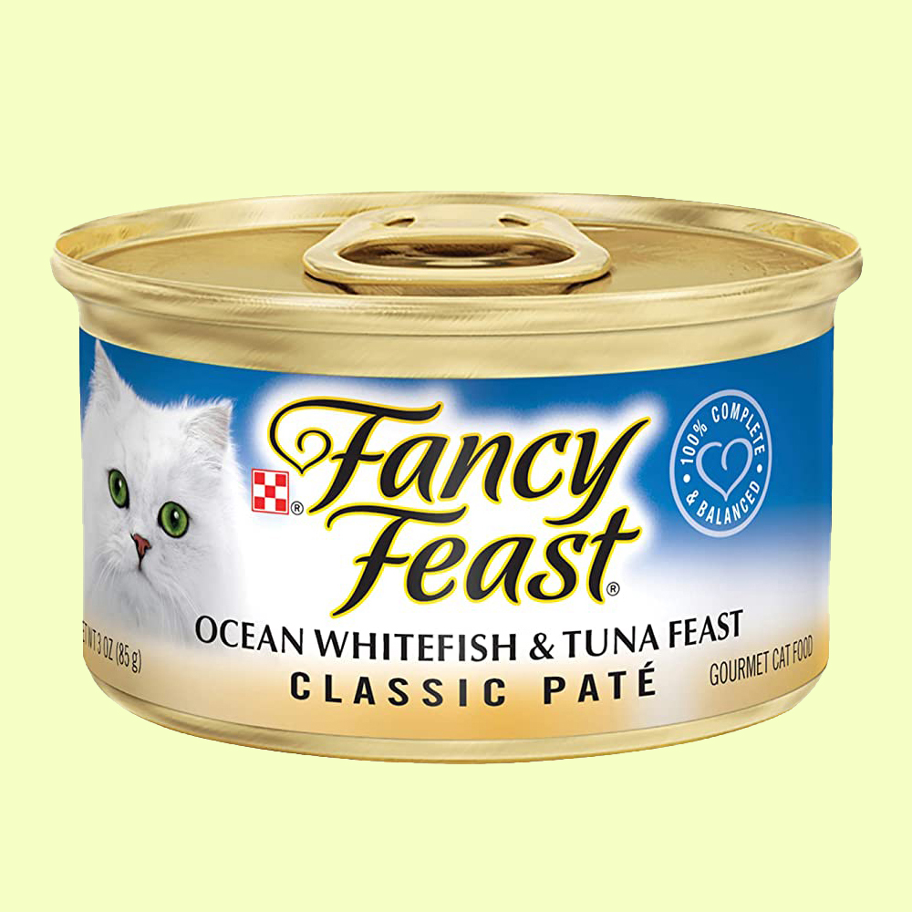 팬시피스트 화이트라벨 고양이 습식사료 주식캔 참치 흰살 생선 85g